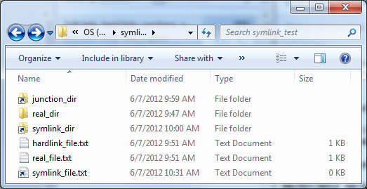 Screenshot of folder in Windows Explorer